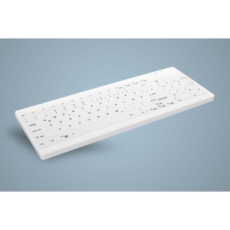 Active Key AK-C7012 tastiera USB Tedesco Bianco (AK-C7012F-U1-W/GE)