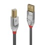 Lindy 36642 cavo USB 2 m USB 2.0 USB A USB B Grigio (36642)