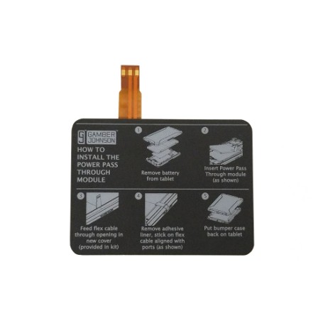 Gamber-Johnson 7160-1023-00 Caricabatterie per dispositivi mobili Nero Auto (7160-1023-00)
