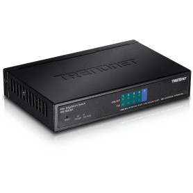 Trendnet TPE-TG50ES switch di rete Gestito Gigabit Ethernet (10/100/1000) Supporto Power over Ethernet (PoE) Nero (TPE-TG50ES)