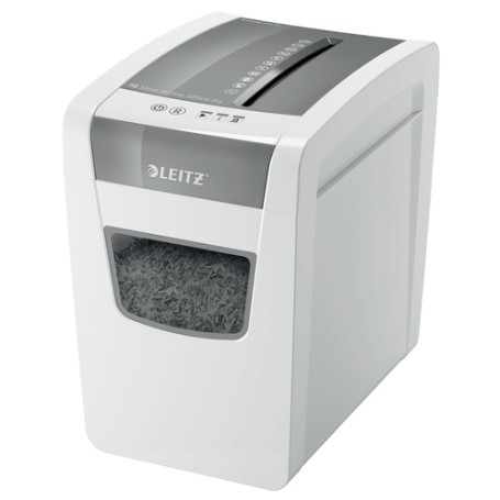Leitz IQ Slim Office P-4 distruggi documenti Triturazione incrociata 22 cm Bianco (80010000)