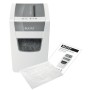 Leitz IQ Slim Office P-4 distruggi documenti Triturazione incrociata 22 cm Bianco (80010000)