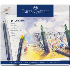 Faber-Castell Goldfaber Metal pastello colorato Multicolore 48 pz (114748)