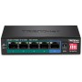 Trendnet TPE-LG50 switch di rete Gigabit Ethernet (10/100/1000) Supporto Power over Ethernet (PoE) Nero (TPE-LG50)