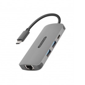 Sitecom CN-378 hub di interfaccia Grigio (CN-378)