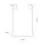 Neomounts by Newstar Select Maniglia per supporto da tavolo (NM-D725HBLACK)
