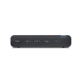 Belkin F1DN204KVM-UN-3 switch per keyboard-video-mouse (kvm) Montaggio rack Nero (F1DN204KVM-UN-3)