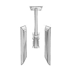 ITB Lift Adjustabel 160 cm (63") Nero (OM07023)