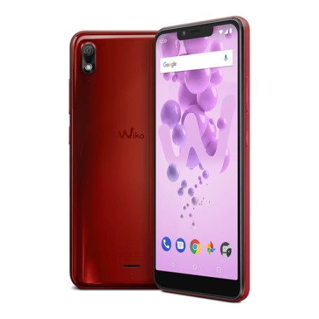 Wiko View 2 Go 15,1 cm (5.93") Doppia SIM Android 8.1 4G 3 GB 32 GB 4000 mAh Ciliegio, Rosso (WIKVIEW2GOCHEST)