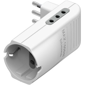 bticino S3615DE adattatore per presa di corrente Tipo L (IT) Bianco (S3615DE)