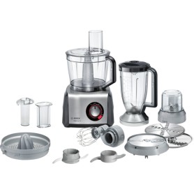 Bosch MC812M844 robot da cucina 1250 W 3,9 L Nero, Acciaio inossidabile (MC812M844)