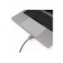 Compulocks UNVMBPRLDG01CL cavo di sicurezza Nero, Argento (UNVMBPRLDG01CL)