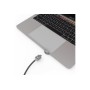 Compulocks UNVMBPRLDG01CL cavo di sicurezza Nero, Argento (UNVMBPRLDG01CL)
