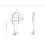 Multibrackets 5976 Supporto TV a parete 124,5 cm (49") Nero (MB5976)