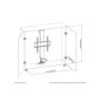 Multibrackets 5976 Supporto TV a parete 124,5 cm (49") Nero (MB5976)