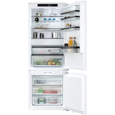 Siemens iQ500 KB96NSDD0 frigorifero con congelatore Da incasso 382 L D Bianco