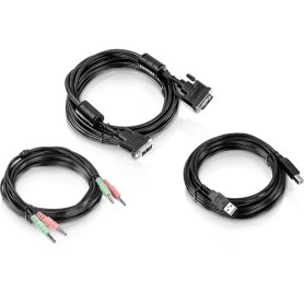 Trendnet TK-CD15 cavo per tastiera, video e mouse Nero 4,5 m (TK-CD15)