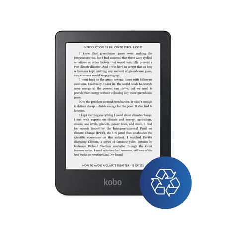 Rakuten Kobo Clara 2E lettore e-book Touch screen 16 GB Wi-Fi Blu (N506-KU-OB-K-EP)