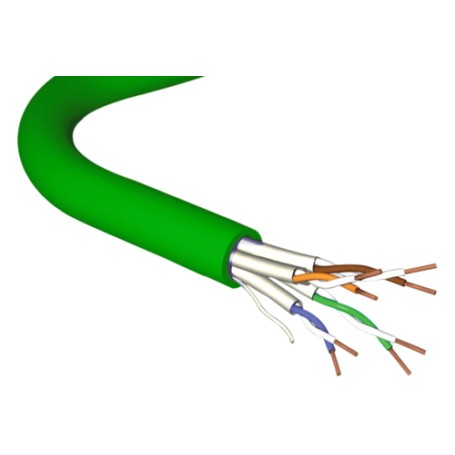 Brand-Rex AC6U/FTP-Cca-500GN cavo di rete Verde 500 m Cat6a U/FTP (STP) (AC6U/FTP-CCA-500GN)