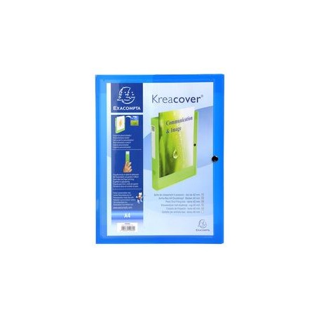 Exacompta 59982E cartella Polipropilene (PP) Blu A4 (59982E)