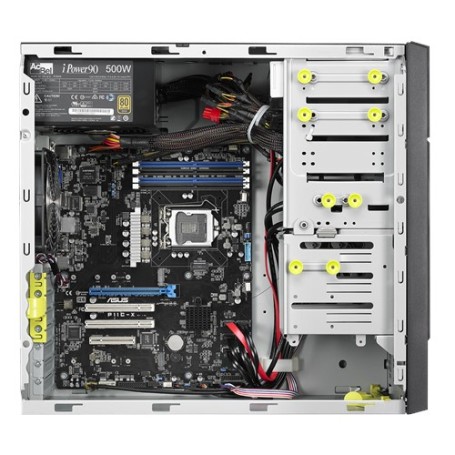 ASUS TS100-E10-PI4 Full-Tower Nero, Metallico Intel C242 LGA 1151 (Presa H4) (90SF00E1-M00410)