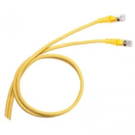 Legrand 0 517 80 cavo di rete Giallo 1 m Cat6a S/FTP (S-STP) (LG-051780)