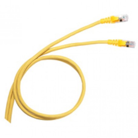 Legrand 0 517 80 cavo di rete Giallo 1 m Cat6a S/FTP (S-STP) (LG-051780)