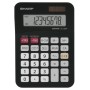 Sharp EL-330FBBK calcolatrice Tasca Calcolatrice di base Nero (SH-EL330FBBK)