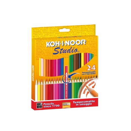 Koh-I-Noor DH3325 pastello colorato Multicolore 24 pz (DH3325)
