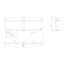 Multibrackets 6348 Accessorio per il montaggio del monitor (MB6348)