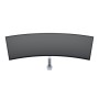 Multibrackets 7130 supporto da tavolo per Tv a schermo piatto 124,5 cm (49") Morsa Argento (MB7130)