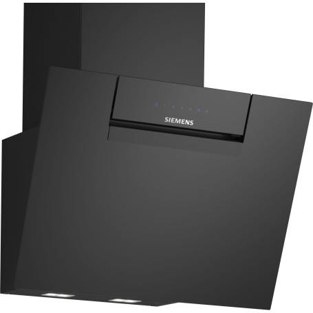 SIEMENS LC67KFN60 - CAPPA INCLINATA iQ300, VETRO NERO, WiFi, 60 CM 