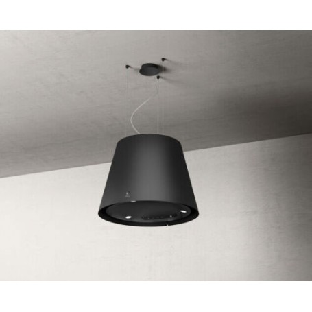 ELICA EASY UX BL MAT/F/50 - PRF0120352A - PARAPETTO LAMPADA - SOFT TOUCH NERO