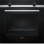 Siemens iQ100 HB510ABR1 forno 71 L A Nero, Acciaio inossidabile (HB510ABR1) 