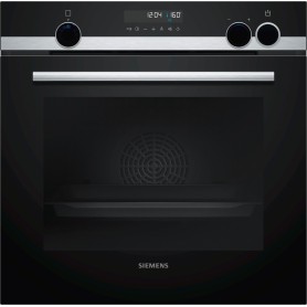 SIEMENS HR538ABS1 - FORNO iQ500, NERO/ACCIAIO INOX, AGGIUNTA VAPORE, 60 CM 