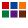 Staedtler Pigment Liner penna tecnica Fine Blu, Marrone, Verde, Arancione, Rosso, Viola 6 pz (30803-SSB6)