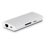 LMP 18645 hub di interfaccia USB 3.2 Gen 1 (3.1 Gen 1) Type-C 5000 Mbit/s Argento (18645)