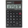 Sharp EL-310AN calcolatrice Desktop Calcolatrice con display Nero, Bianco (EL310ANWH)