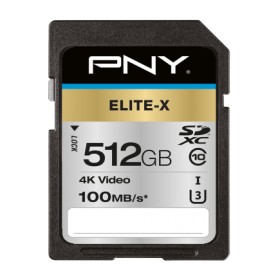 PNY Elite-X 512 GB SDXC UHS-I Classe 10 (P-SD512U3100EX-GE)