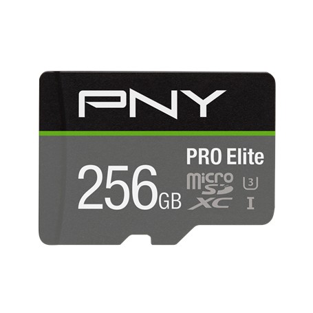 PNY PRO Elite 256 GB MicroSDXC UHS-I Classe 10 (P-SDU256V31100PRO-GE)