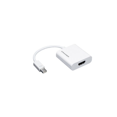 Kramer Electronics ADC-MDP/HF/UHD cavo e adattatore video Mini DisplayPort HDMI tipo A (Standard) Bianco (ADC-MDP/HF/UHD)