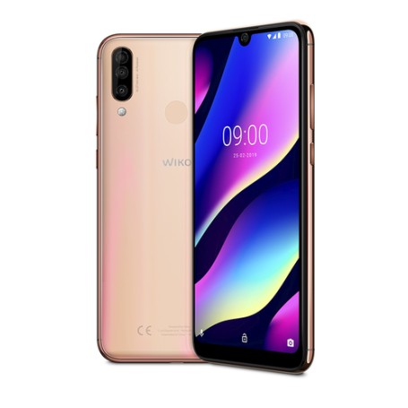 Wiko View3 15,9 cm (6.26") Doppia SIM Android 9.0 4G Micro-USB 3 GB 64 GB 4000 mAh Oro (WIKWP311GOLST)