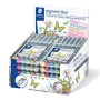 Staedtler Pigment Liner penna tecnica Extra sottile Marrone, Grigio, Azzurro, Verde chiaro, Magenta, Giallo 6 pz (30803-S2SB6)