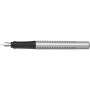 Faber-Castell 201629 penna stilografica Sistema di riempimento della cartuccia Argento 1 pz (201629)