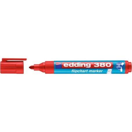 Edding 4-380 002 evidenziatore 1 pz Tipo di punta Rosso (4-380 002)