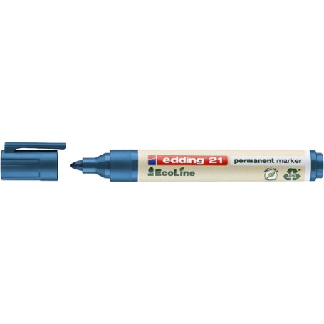 Edding 4-21 003 marcatore permanente Tipo di punta Blu (4-21 003)
