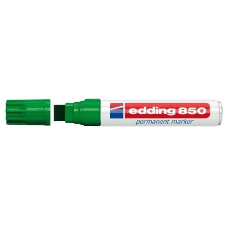 Edding 4-850 004 marcatore permanente Punta smussata Verde 5 pz (4-850 004)