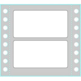 Tico TAB1-0722 etichetta per stampante Bianco Etichetta per stampante autoadesiva (TAB1-0722)