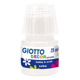 Giotto 538101 pittura 25 ml Bianco Bottiglia (538101)