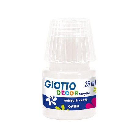 Giotto 538101 pittura 25 ml Bianco Bottiglia (538101)